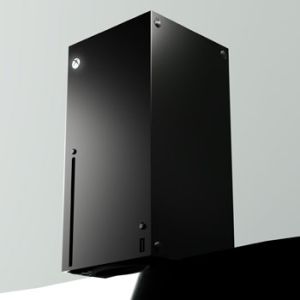 Consola de videojuegos xbox con símbolo representando los mitos del branding