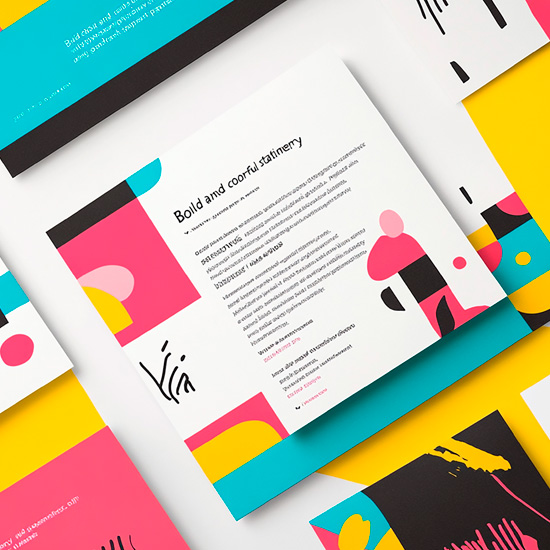 Muestra de diferentes piezas brandeadas mostrando como la diversificación de productos es eficiente con un branding sólido